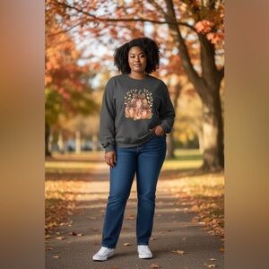 Love in Faith Pumpkin Patch Sweatshirt Unisex